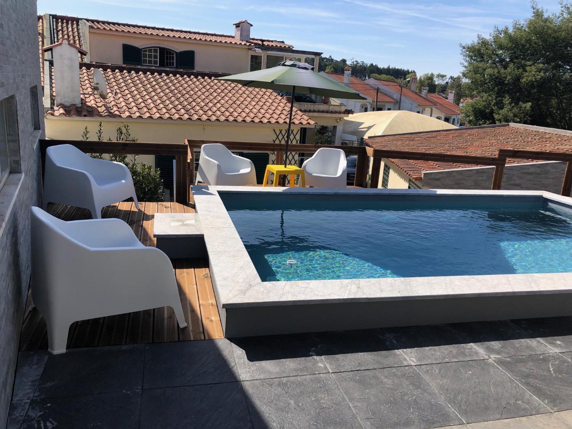 梅姆马尔廷斯Sun House III - Near Sintra - Kitchen - Pool公寓 外观 照片